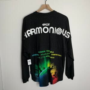 Disney Parks Harmonious Epcot Fireworks Spirit Jersey Small New